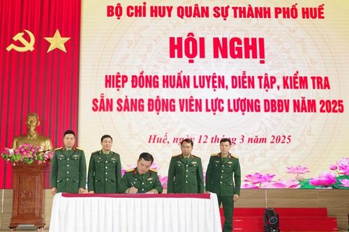 Tập trung huấn luyện lực lượng dự bị động viên 'Thiết thực, chất lượng, hiệu quả'
