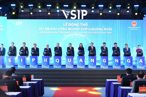 Phát triển Khu công nghiệp VSIP II Quảng Ngãi theo hướng thông minh, hiện đại và bền vững