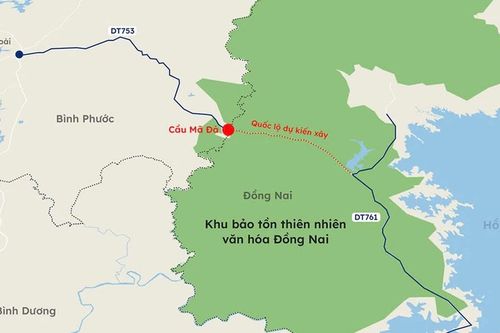Bộ Xây dựng đề nghị thống nhất phương án mở rộng đường ĐT753, khôi phục cầu Mã Đà