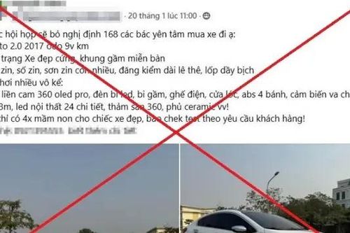 Thông tin 'Quốc hội bỏ Nghị định 168' là sai sự thật