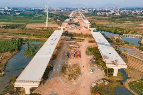 Tiến độ thi công đường song hành Vành đai 4-Vùng Thủ đô