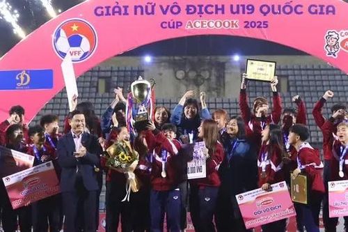 Phong Phú Hà Nam vô địch U19 nữ quốc gia 2025