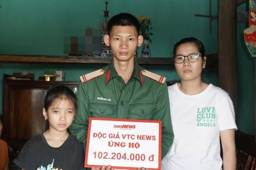 Trao hơn 102 triệu đồng của độc giả tới bé Nguyễn Khánh Chi ở Bắc Giang