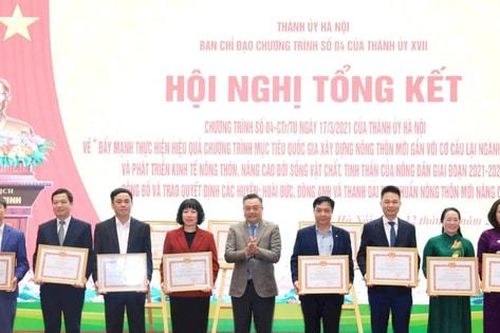 Hà Nội: Tiếp tục xây dựng nông thôn mới gắn với phát triển đô thị