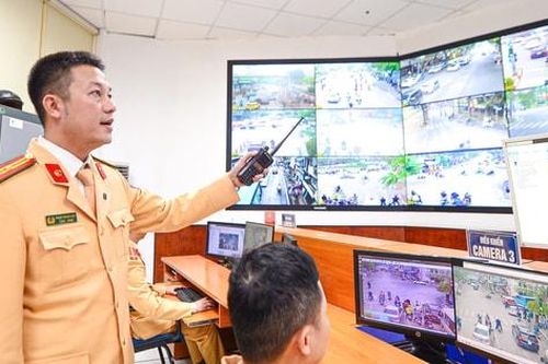Hơn 600 cụm camera giám sát giao thông tại Hà Nội hoạt động cả ngày đêm