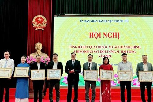 Huyện Thanh Trì: nâng cao chỉ số cải cách hành chính, hài lòng của người dân