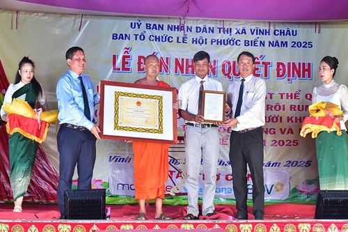 Lễ hội Chrôi Rum Chếk được công nhận là Di sản văn hóa phi vật thể quốc gia