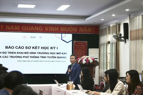 Tuyên Quang đẩy mạnh sử dụng nền tảng KAV trong dạy và học Toán