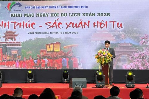 Nhiều hoạt động văn hóa đặc sắc tại Ngày hội du lịch Xuân Vĩnh Phúc