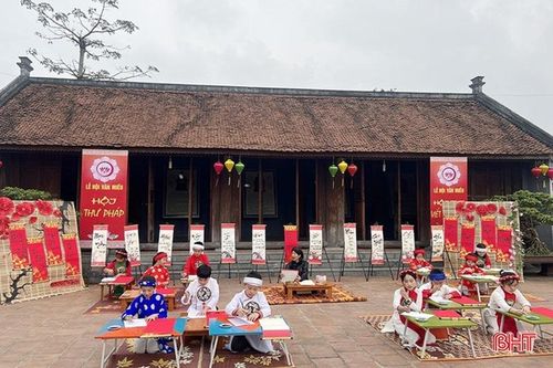 Lễ hội Văn Miếu Hà Tĩnh diễn ra từ ngày 14 -16/3