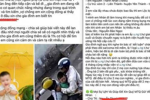 Cảnh báo chiêu trò đăng tin kêu gọi từ thiện để lừa đảo
