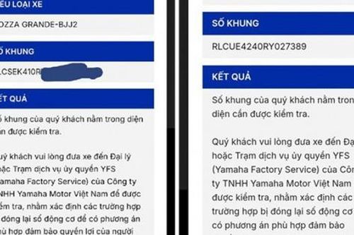 Bê bối tẩy xóa số động cơ của Yamaha Việt Nam: Nhiều 'cái khó' với chủ xe!