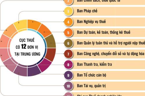 20 chi cục trưởng chi cục thuế khu vực sau sáp nhập là ai?