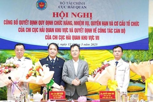 Công bố bộ máy, lãnh đạo Chi cục Hải quan khu vực VII, trụ sở chính tại Lào Cai