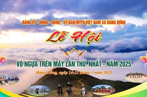 Lễ hội Vó ngựa trên mây tại xã Háng Đồng sẽ diễn ra từ ngày 14-15/3/2025