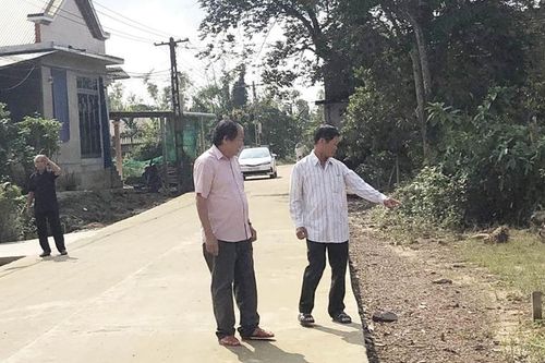 Nhân rộng phong trào hiến đất mở đường
