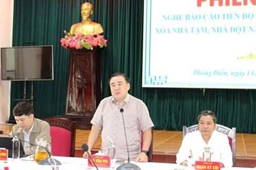 Phong Điền phấn đấu hoàn thành xóa nhà tạm trong tháng 6/2025