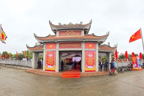 Nhà lưu niệm Chủ tịch Tôn Đức Thắng ở Hải Phòng là Di tích quốc gia