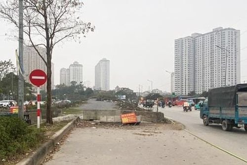 Dự án cầu vượt nút giao đường Phạm Tu - tỉnh lộ 70 (huyện Thanh Trì):Khó triển khai do vướng mặt bằng