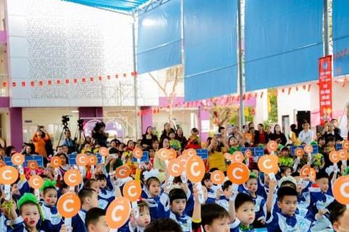Liên hoan 'Bé khỏe, bé ngoan' ngành Giáo dục quận Ba Đình
