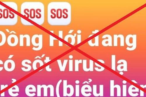 Bác tin đồn trẻ em tại Quảng Bình mắc virus lạ