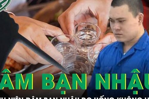 Thanh niên đâm bạn từ mâu thuẫn trên bàn nhậu