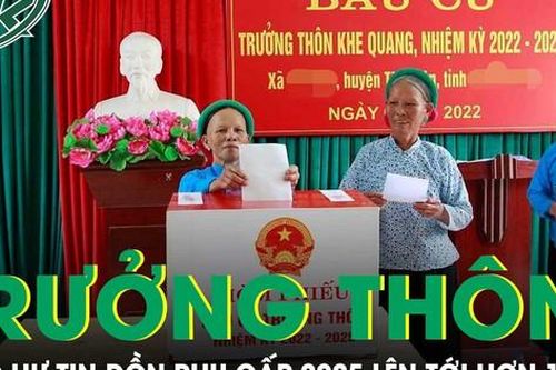 Sự thật về thông tin phụ cấp Trưởng thôn năm 2025 lên tới hơn 14 triệu đồng