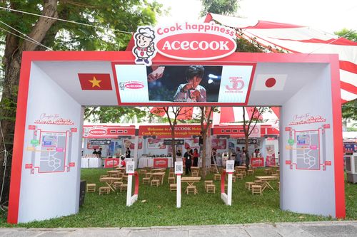 Acecook Việt Nam mang thông điệp kỷ niệm 30 năm đến lễ hội Việt- Nhật lần thứ 10