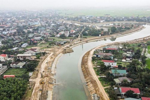 Kè sông trăm tỷ tạo điểm nhấn đô thị phía Nam Hà Tĩnh