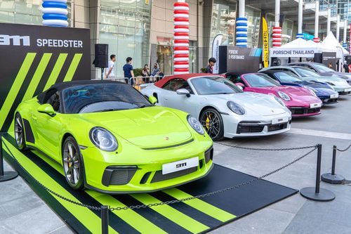 Loạt xe thể thao Porsche mui trần tụ họp tại Thái Lan