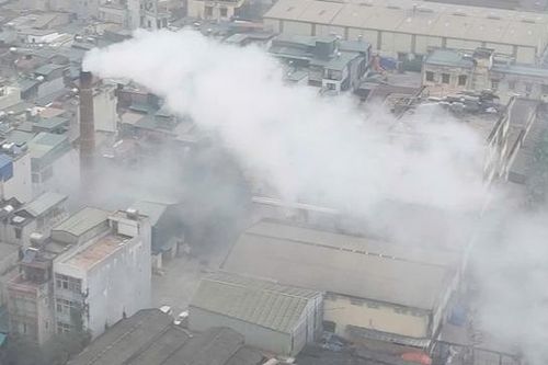 Hà Nội kiểm tra thông tin doanh nghiệp xả khói thải gây ô nhiễm môi trường