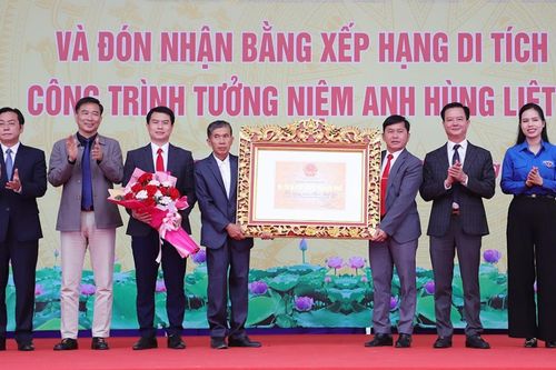 Khánh thành Nhà tưởng niệm Anh hùng Phan Đình Giót