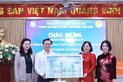 Ngành Giáo dục Hà Nội trao đổi kinh nghiệm với Sở GD&ĐT TPHCM