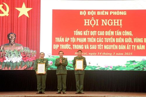 BĐBP lập nhiều thành tích trong trấn áp tội phạm ở khu vực biên giới