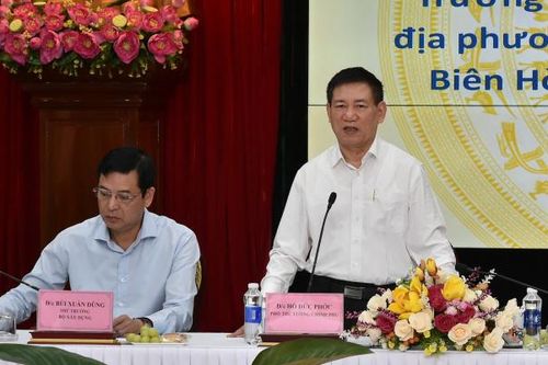 Phó Thủ tướng Hồ Đức Phớc: 'Đường đến đâu, giàu đến đấy'