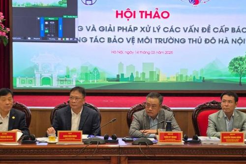 Hà Nội: Tìm giải pháp xử lý các vấn đề cấp bách trong công tác bảo vệ môi trường Thủ đô