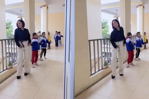 Cô giáo ở Thanh Hóa dạy học trò nhảy điêu luyện, hút triệu lượt xem