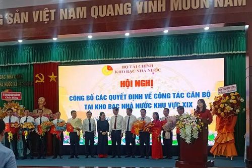 Lãnh đạo Kho bạc Nhà nước khu vực XIX vừa được bổ nhiệm gồm những ai?