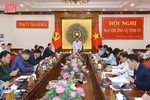 Ban Thường vụ Tỉnh ủy cho ý kiến vào các dự án do Công ty CP Tập đoàn xây dựng Miền Trung đang triển khai thực hiện trên địa bàn tỉnh