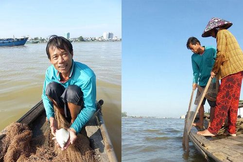Nhọc nhằn nghề lặn sông