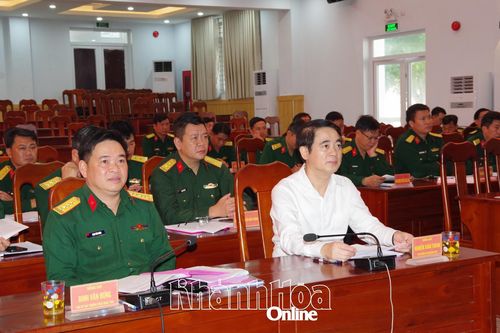 Đảng ủy Quân sự tỉnh: Sơ kết 5 năm thực hiện Nghị quyết số 02 về công tác giáo dục, quản lý chấp hành pháp luật