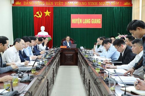 Lạng Giang (Bắc Giang): Tập trung giải phóng mặt bằng, giải ngân vốn đầu tư công, đẩy mạnh thu hút đầu tư