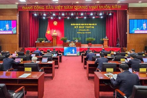 HĐND thành phố Hải Phòng thông qua 7 nghị quyết cấp thiết tại Kỳ họp thứ 24