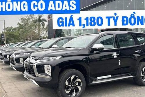 Mitsubishi Pajero Sport bản mới có giá 1,18 tỷ đồng