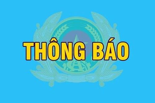 Thông báo về việc thay đổi thông tin tài khoản ủng hộ Quỹ phòng, chống tội phạm Trung ương