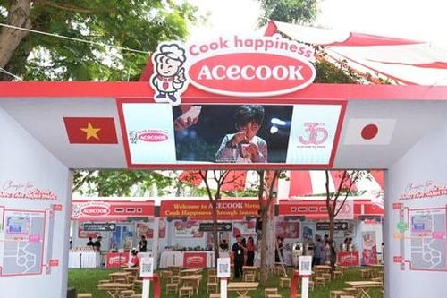 Acecook Việt Nam mang thông điệp kỷ niệm 30 năm 'Cook Happiness Through Innovation' đến Lễ hội Việt - Nhật lần thứ 10 (JVF 10th)