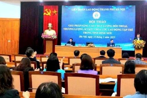 Hà Nội: Nâng cao chất lượng đối thoại, ký kết thỏa ước lao động tập thể