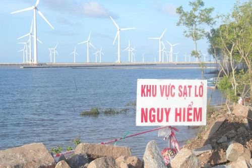 Sạt lở, sụt lún nghiêm trọng ở Đồng bằng sông Cửu Long