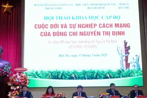 Nữ tướng Nguyễn Thị Định, người truyền cảm hứng mạnh mẽ về tinh thần yêu nước