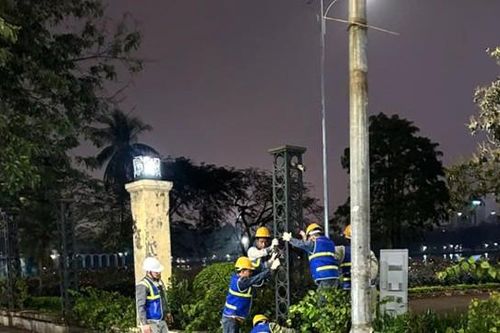 Dự án hạ rào Công viên Thống Nhất nỗ lực ngày, đêm để về đích sớm